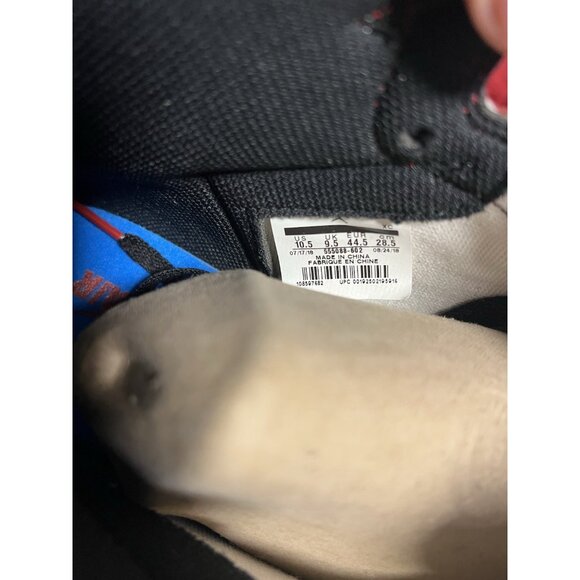 Jordan 1 Spider-Man Origin Story  555088602 Size 10.5 New/ tried on (Yellowing) - Picture 5 of 11